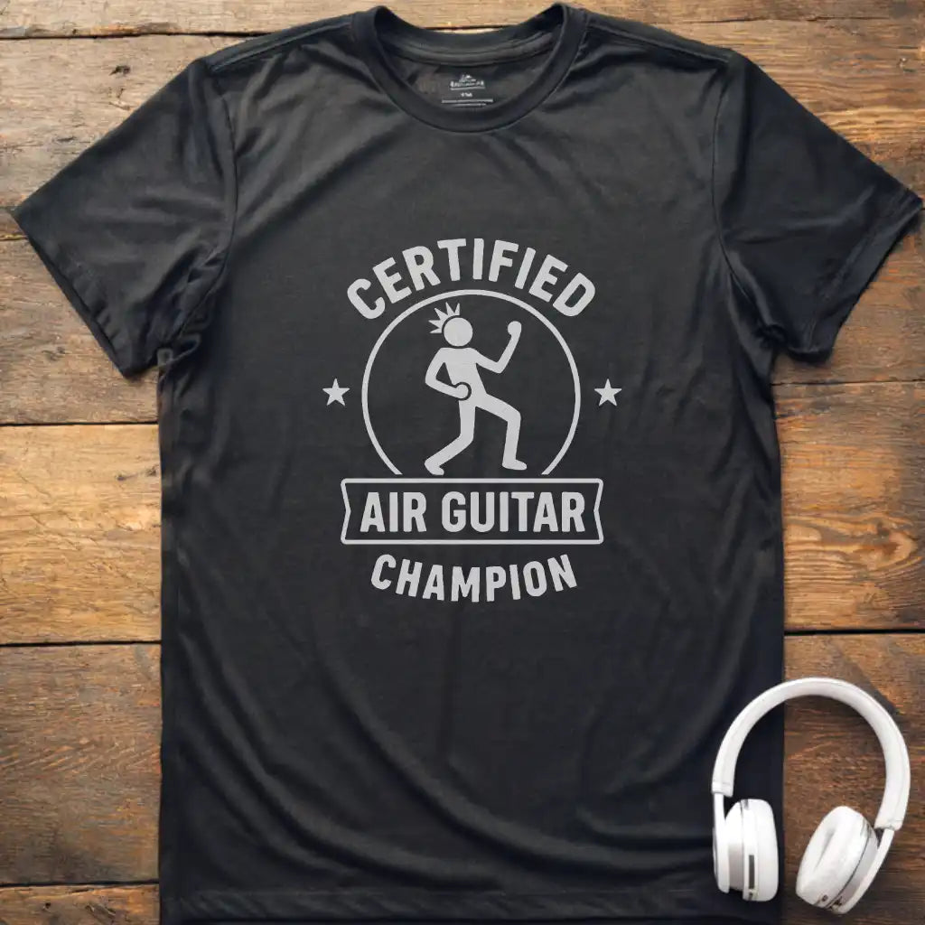 Certified Air Guitar M T-Shirt