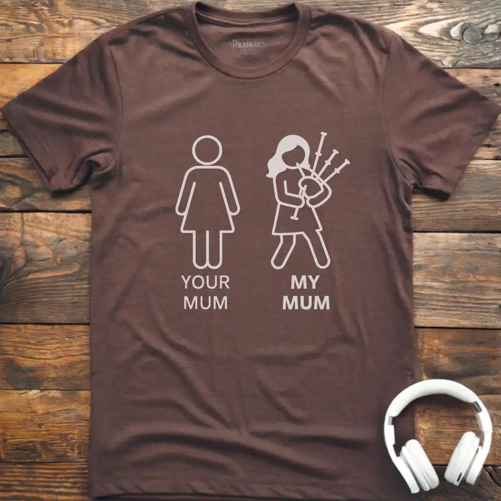 Mum Bagpipes T-Shirt