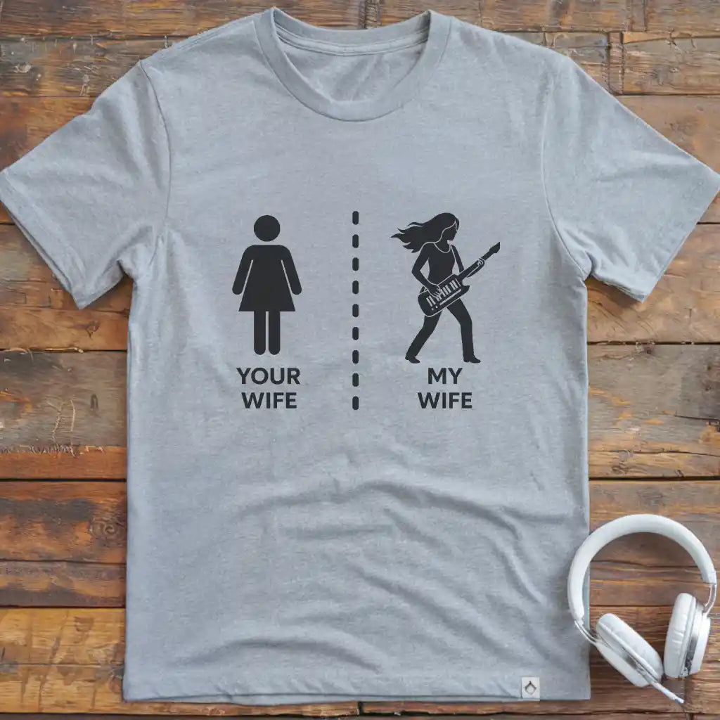 My Wife Keytar T-Shirt