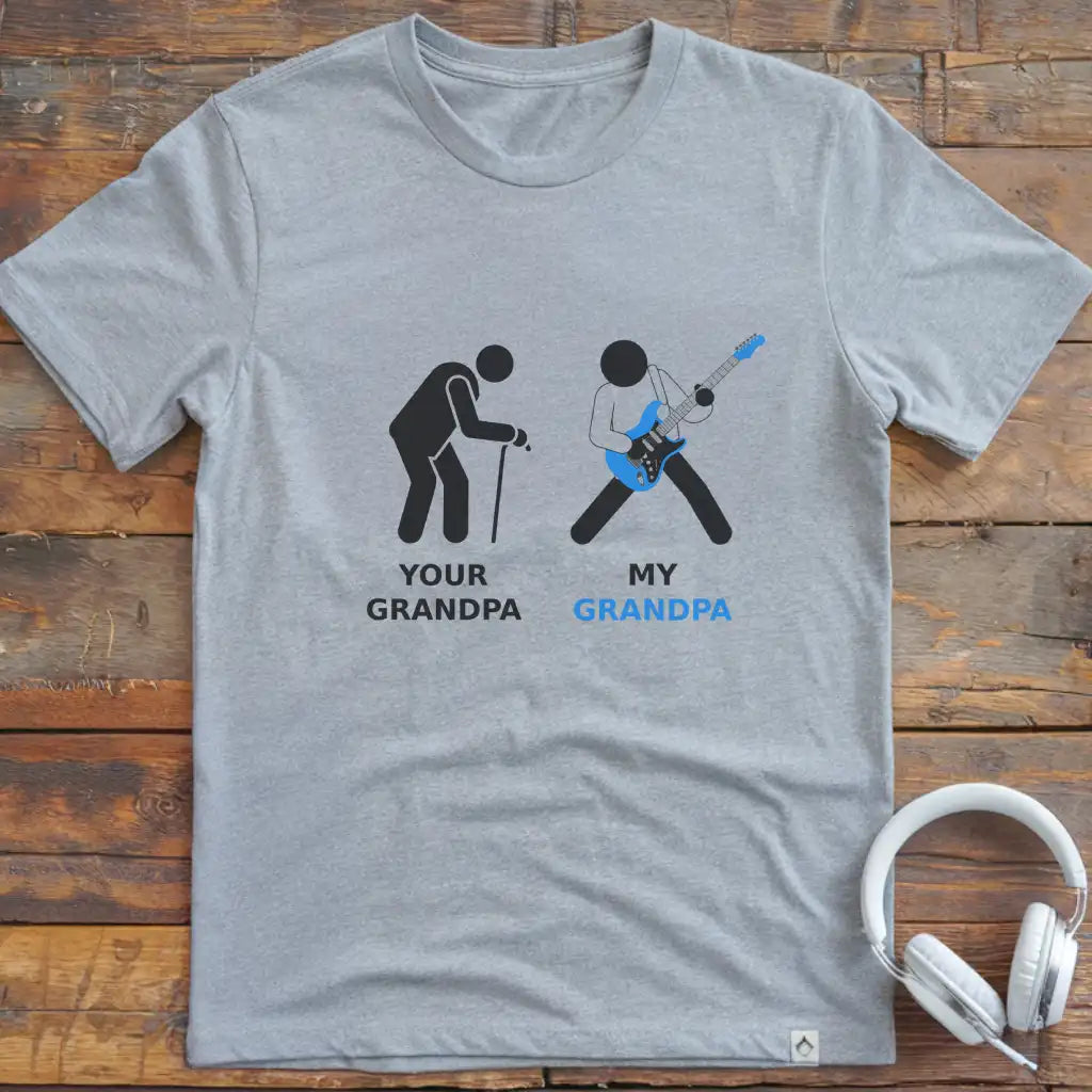 Grandpa Electric Guitar T-Shirt