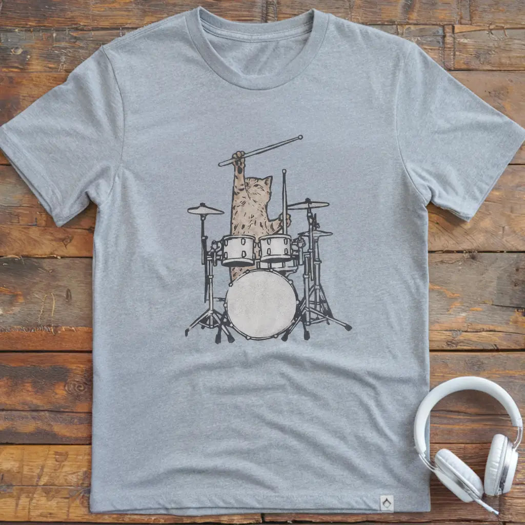 Katzentrommel-Skizze T-Shirt