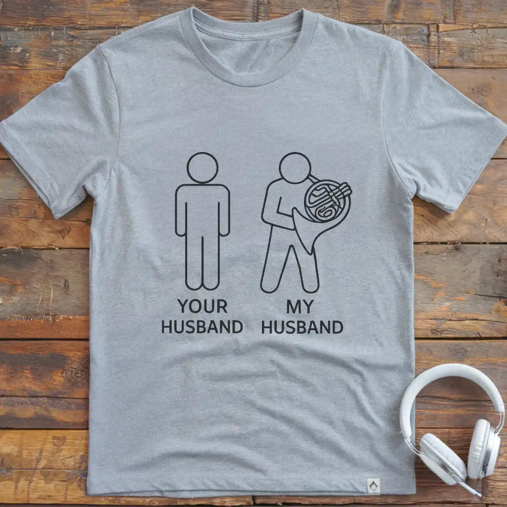 Husband French Horn T-Shirt