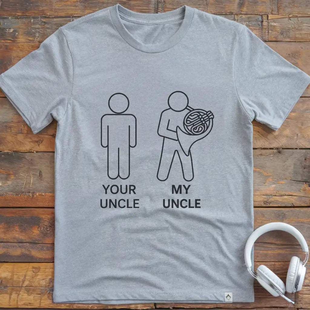 Uncle French Horn T-Shirt