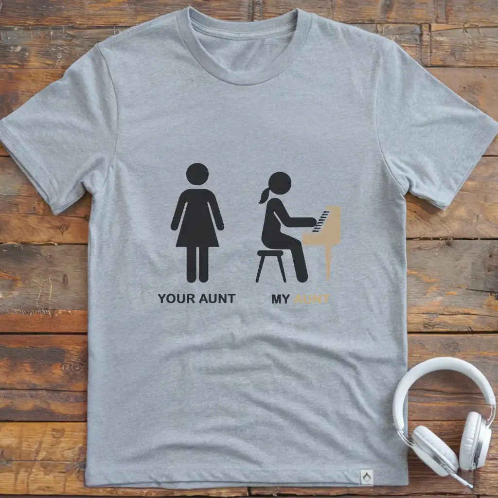 Aunt Piano T-Shirt