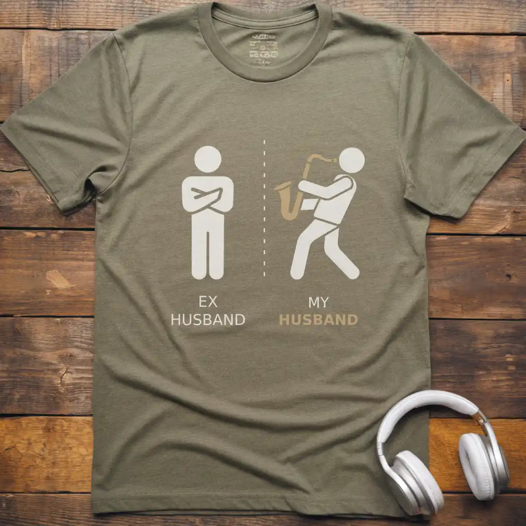 Ex Husband Sax T-Shirt
