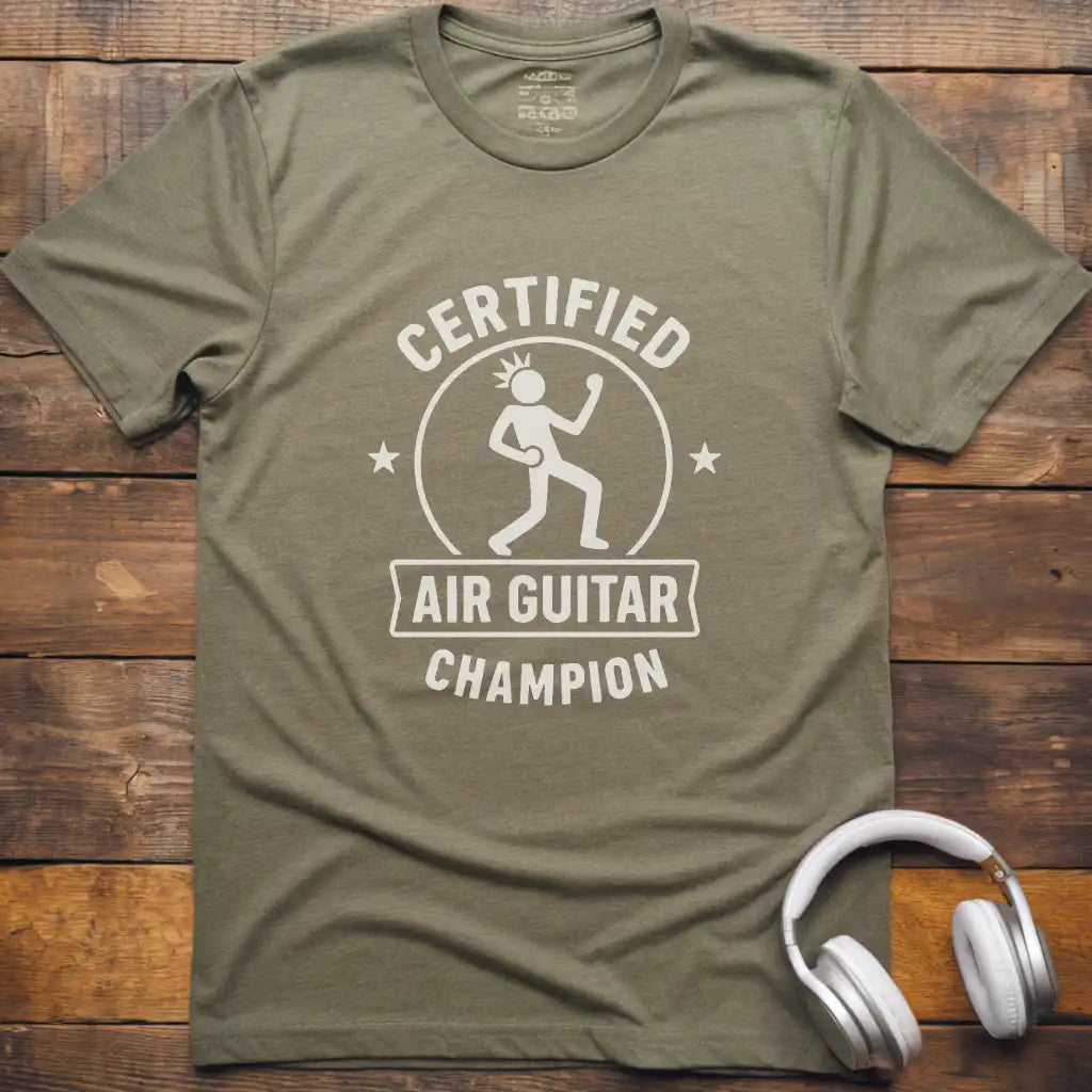 Certified Air Guitar M T-Shirt
