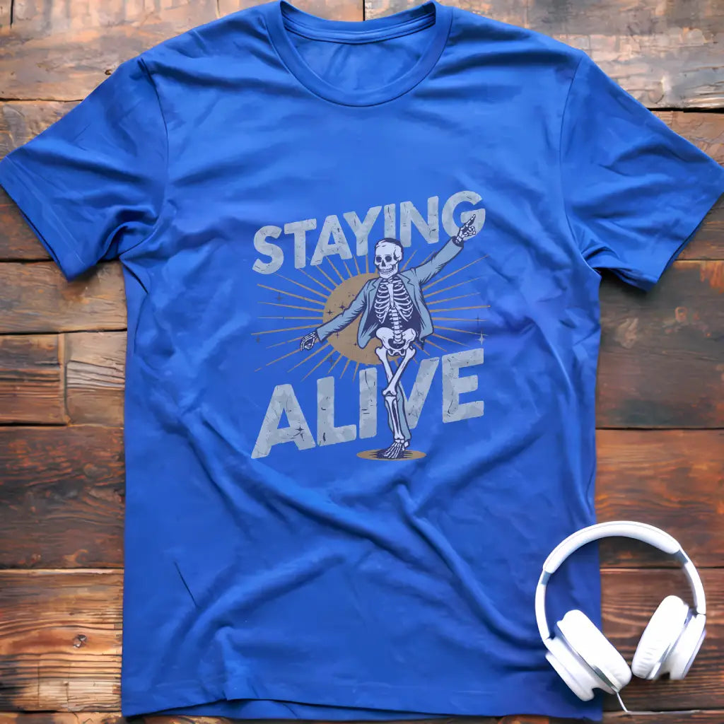 T-Shirt „Staying Alive“