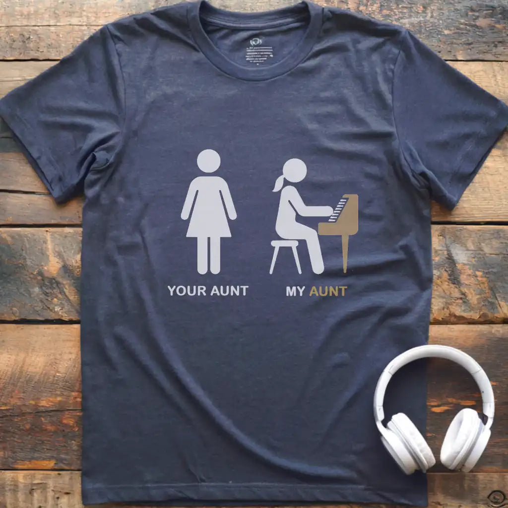 KIDS Aunt Piano T-Shirt