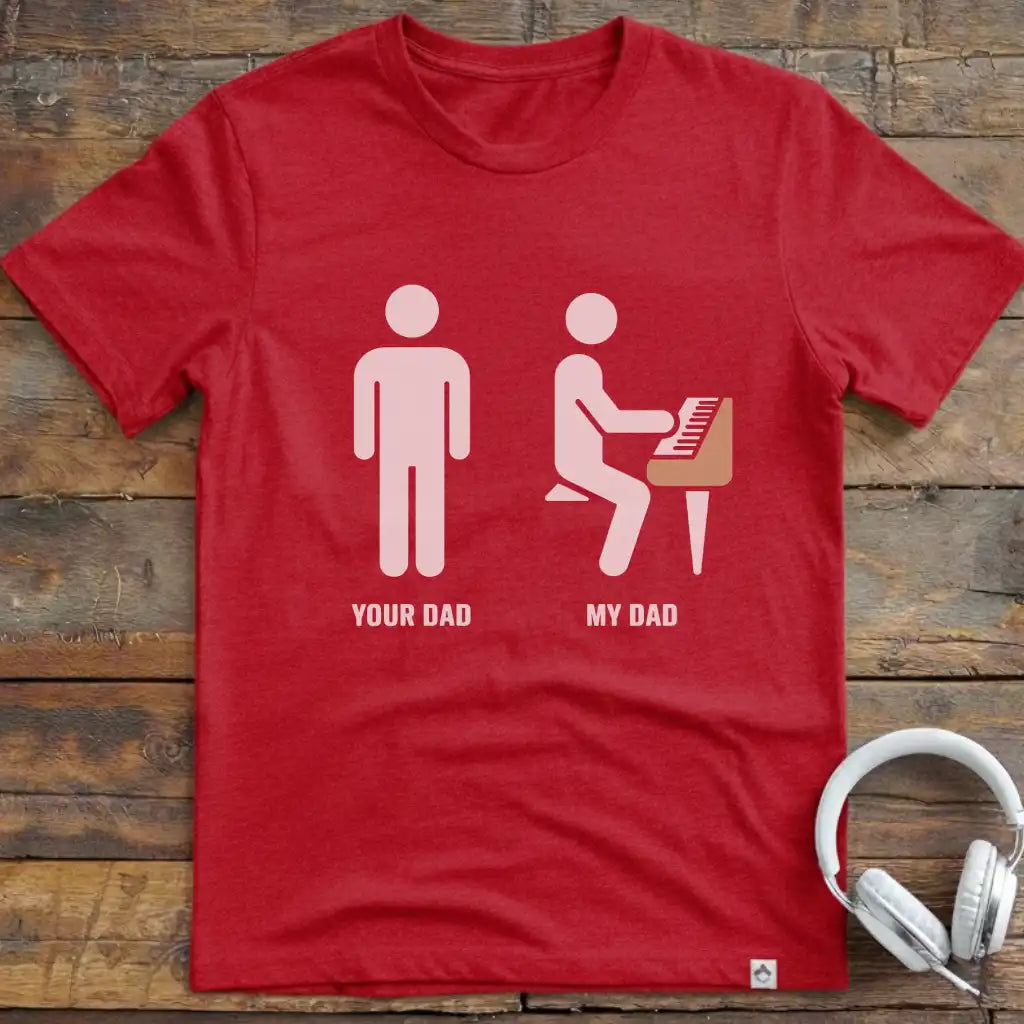 KIDS Dad Piano T-Shirt