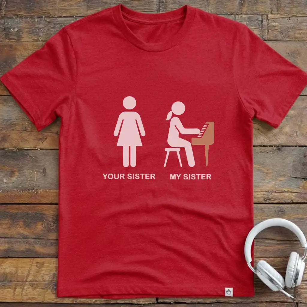 KIDS Sister Piano T-Shirt
