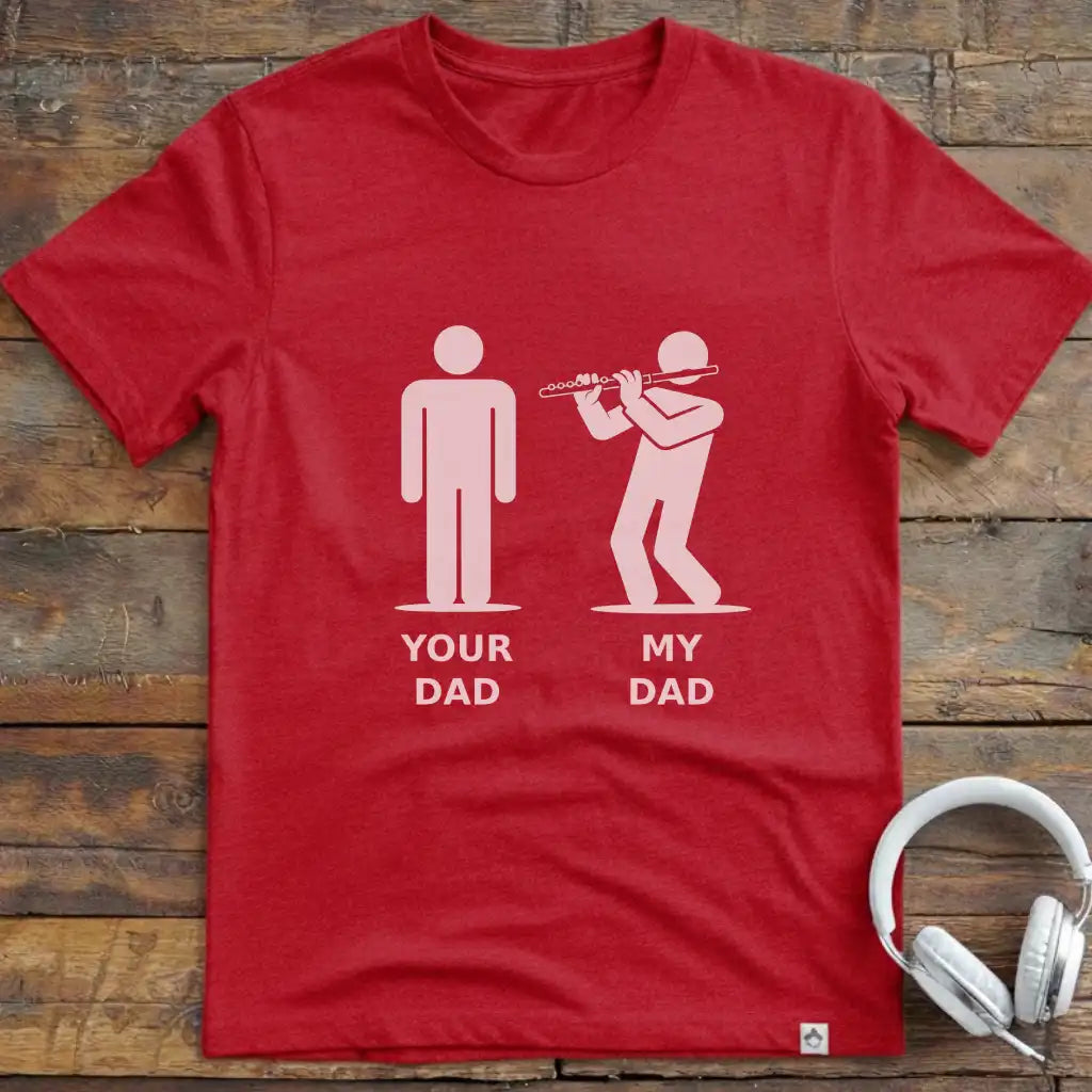 KIDS Dad Flute T-Shirt