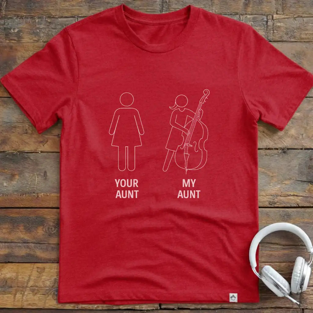 KIDS Aunt Double Bass T-Shirt