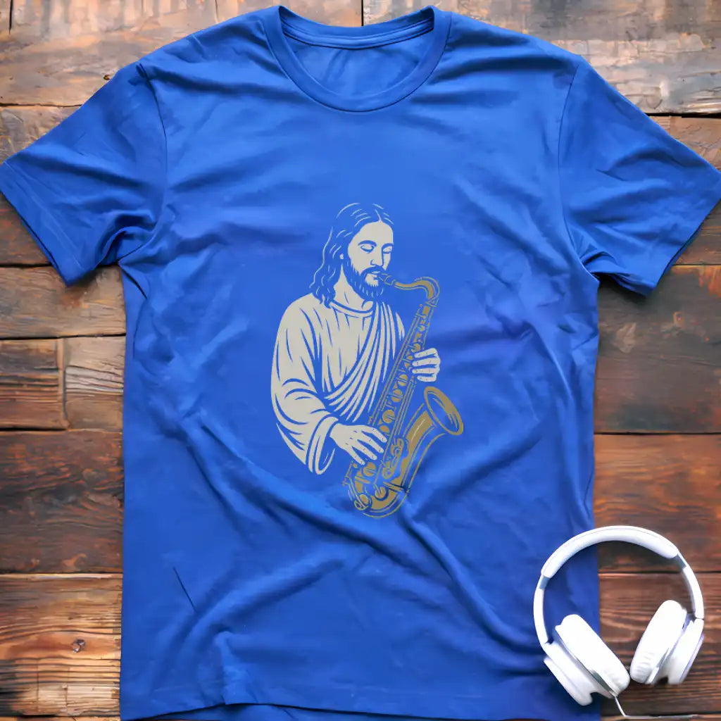 Jesus Sax T-Shirt