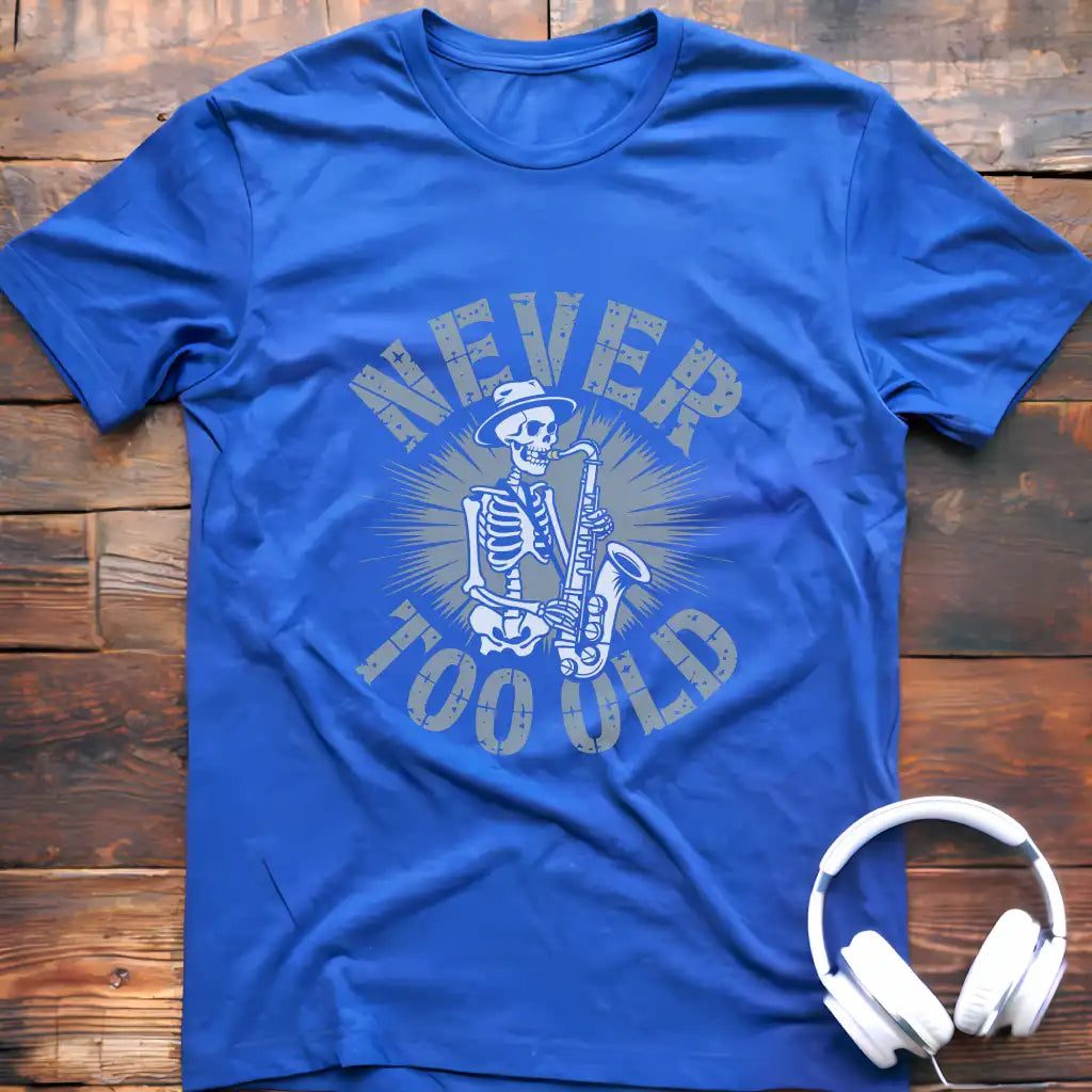 Never Old Sax T-Shirt