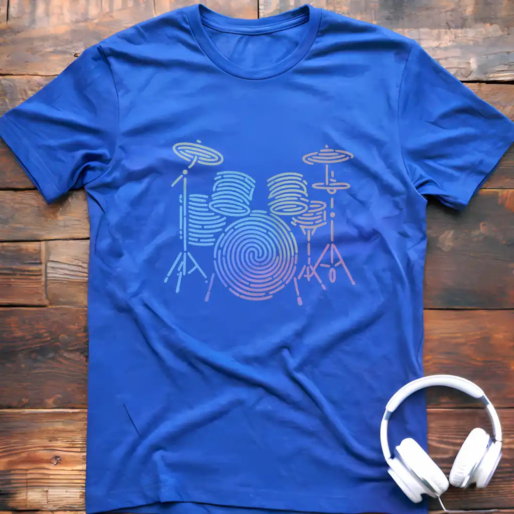 Neon Drums T-Shirt