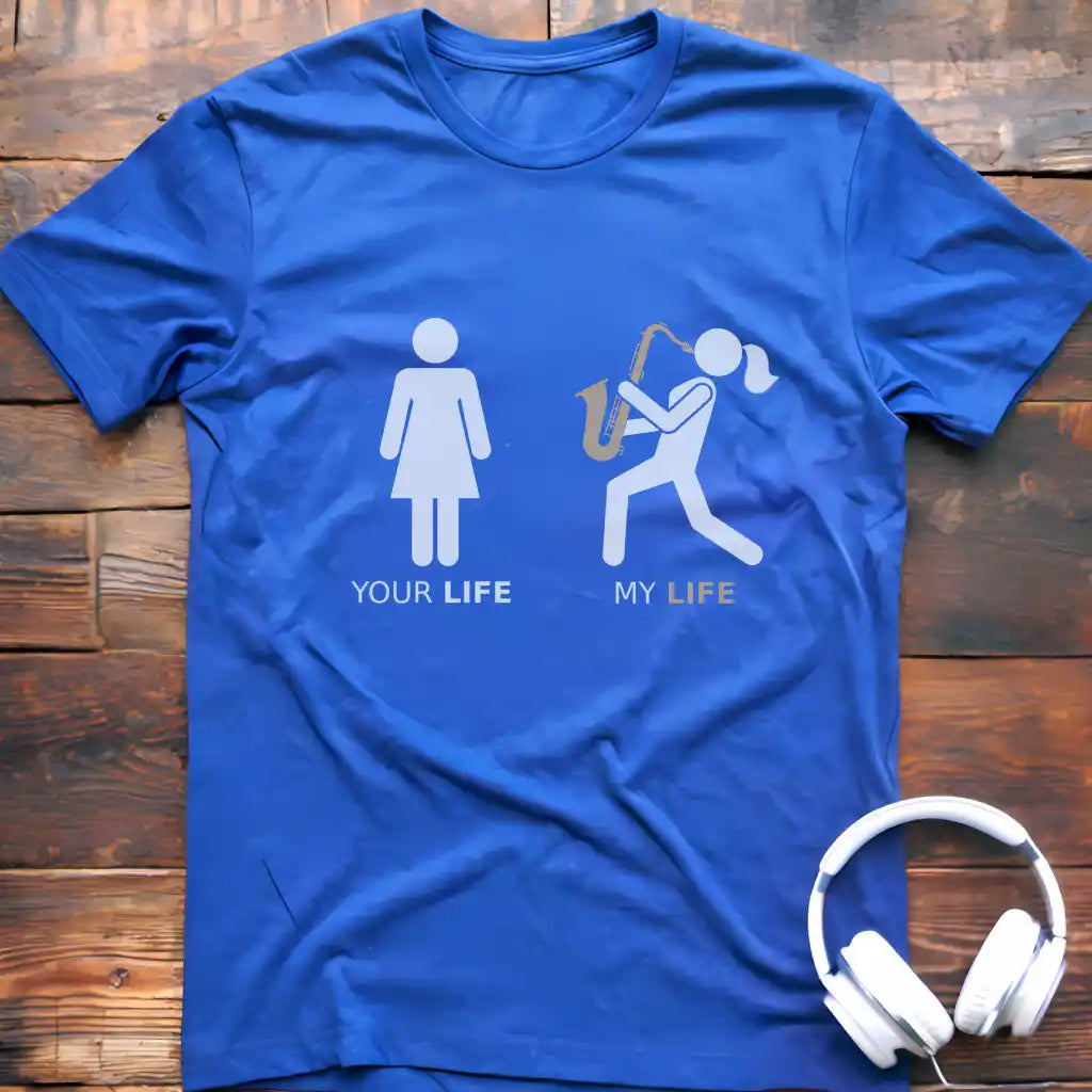 Life Sax Female T-Shirt