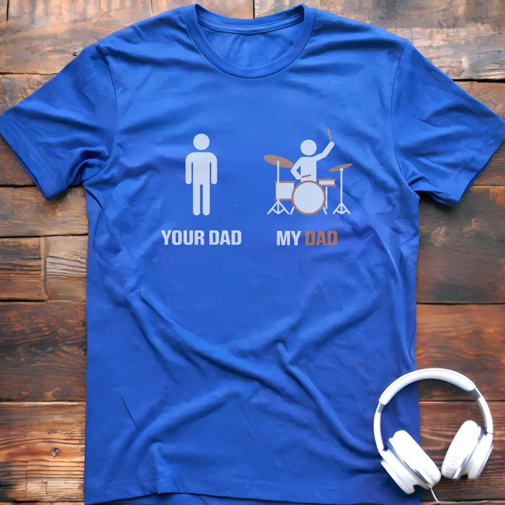 Mein Vater Schlagzeug T-Shirt