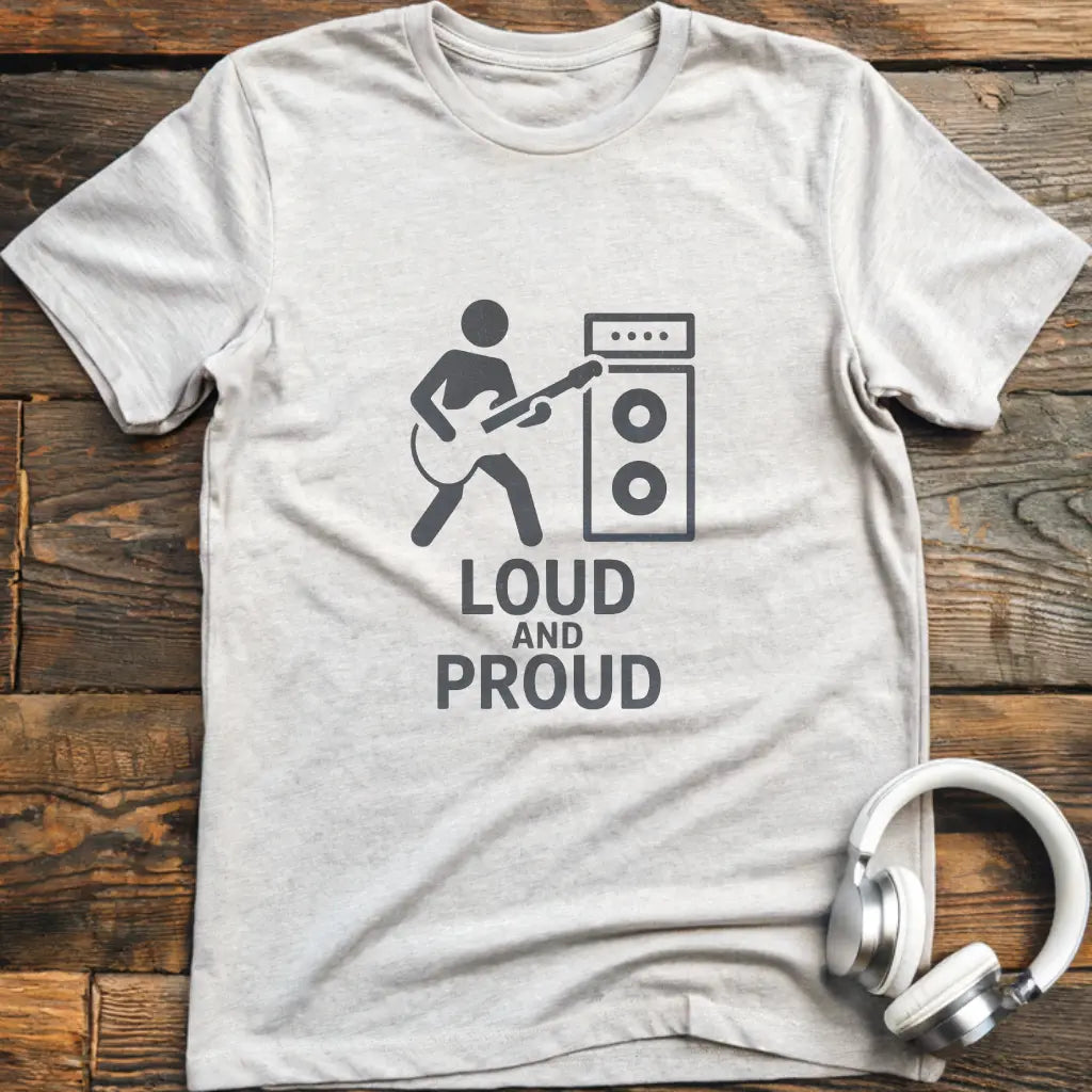 Loud Proud Guitar T-Shirt