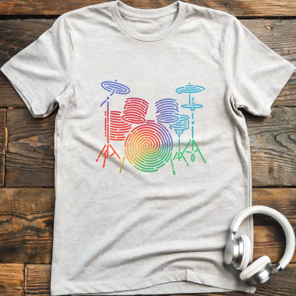 Neon Drums T-Shirt
