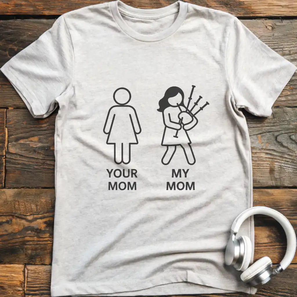 KIDS Mom Bagpipes T-Shirt