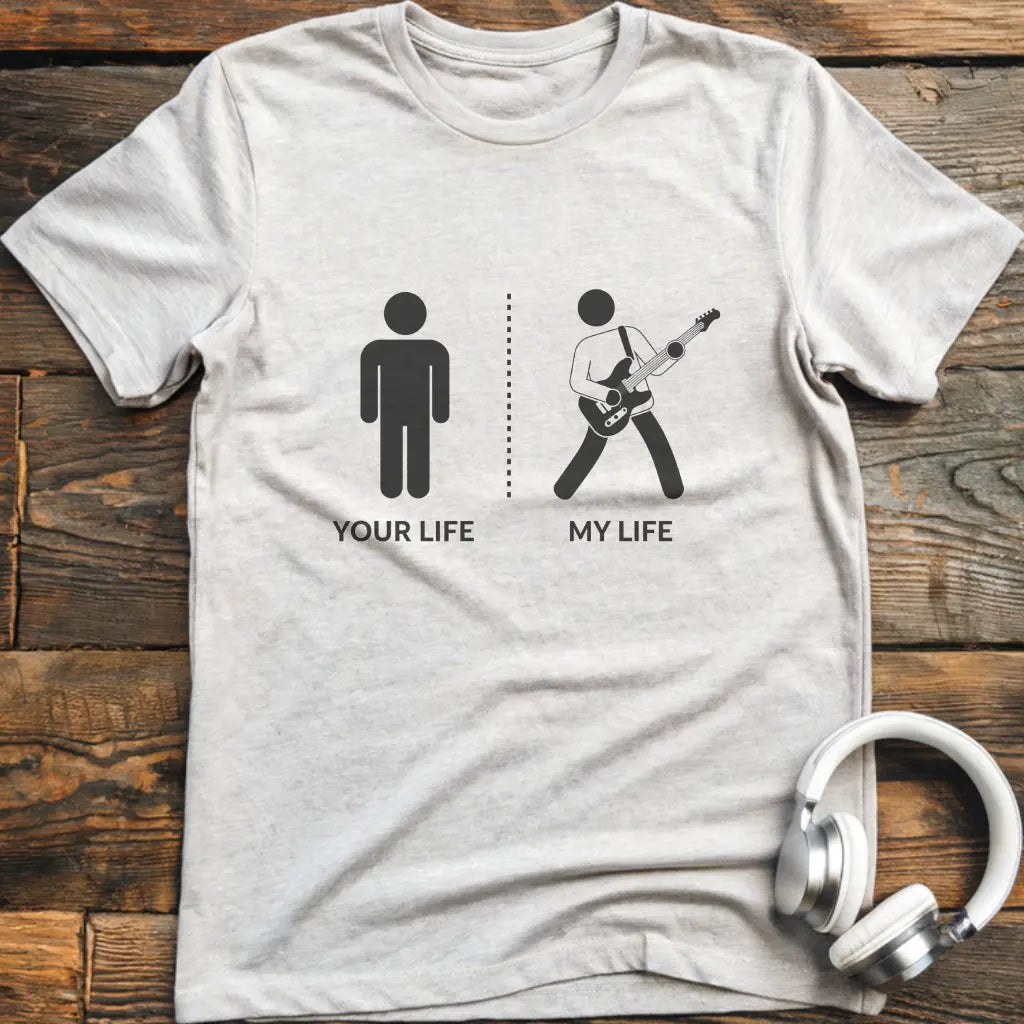 Life Guitar Male T-shirt
