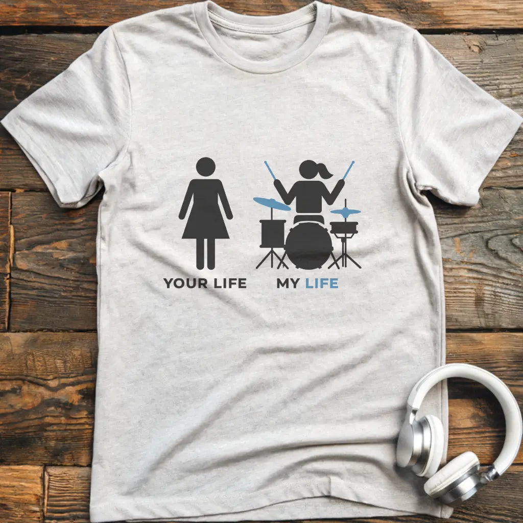 Life Drum Female T-shirt