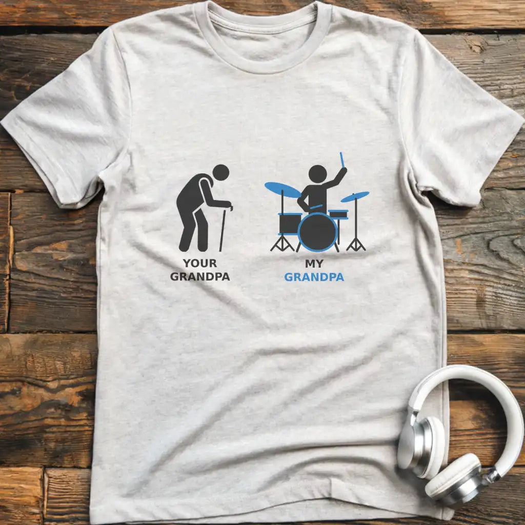 KIDS Grandpa Drum T-Shirt