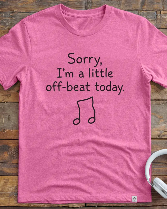 Off Beat Wonky Note T-Shirt