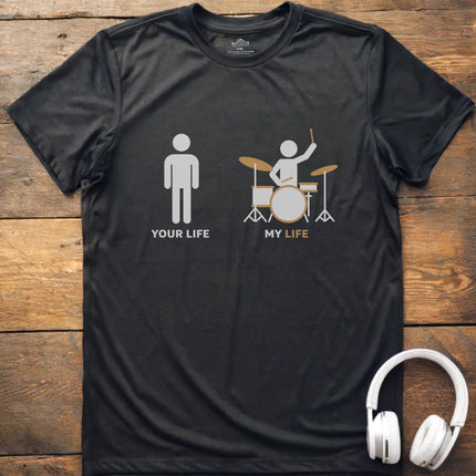 Life Drum Male T-shirt