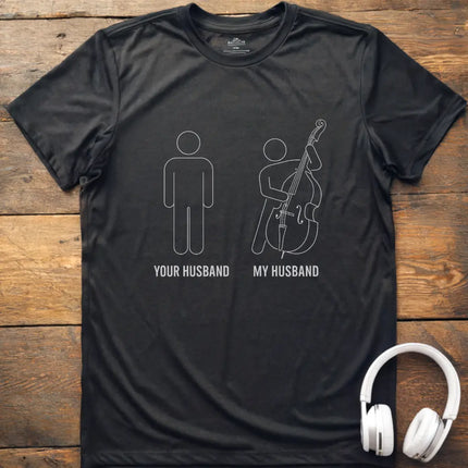 Husband Double Bass T-Shirt