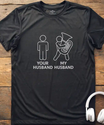 My Husband Tuba T-Shirt