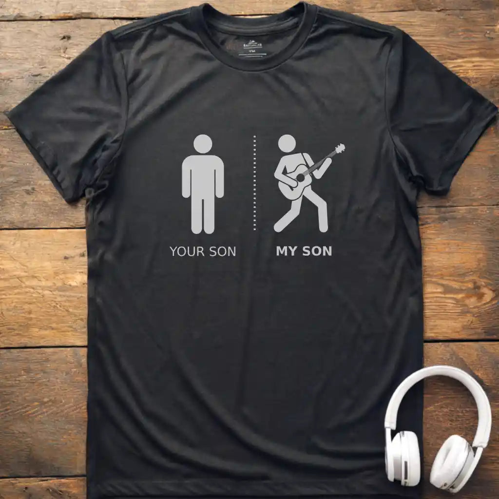 My Son Guitar T-Shirt