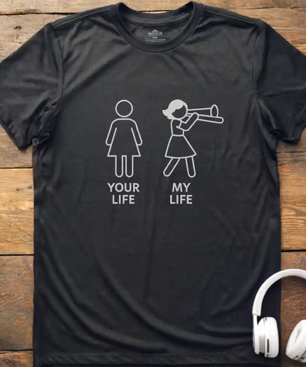 My Life Trombone F T-Shirt
