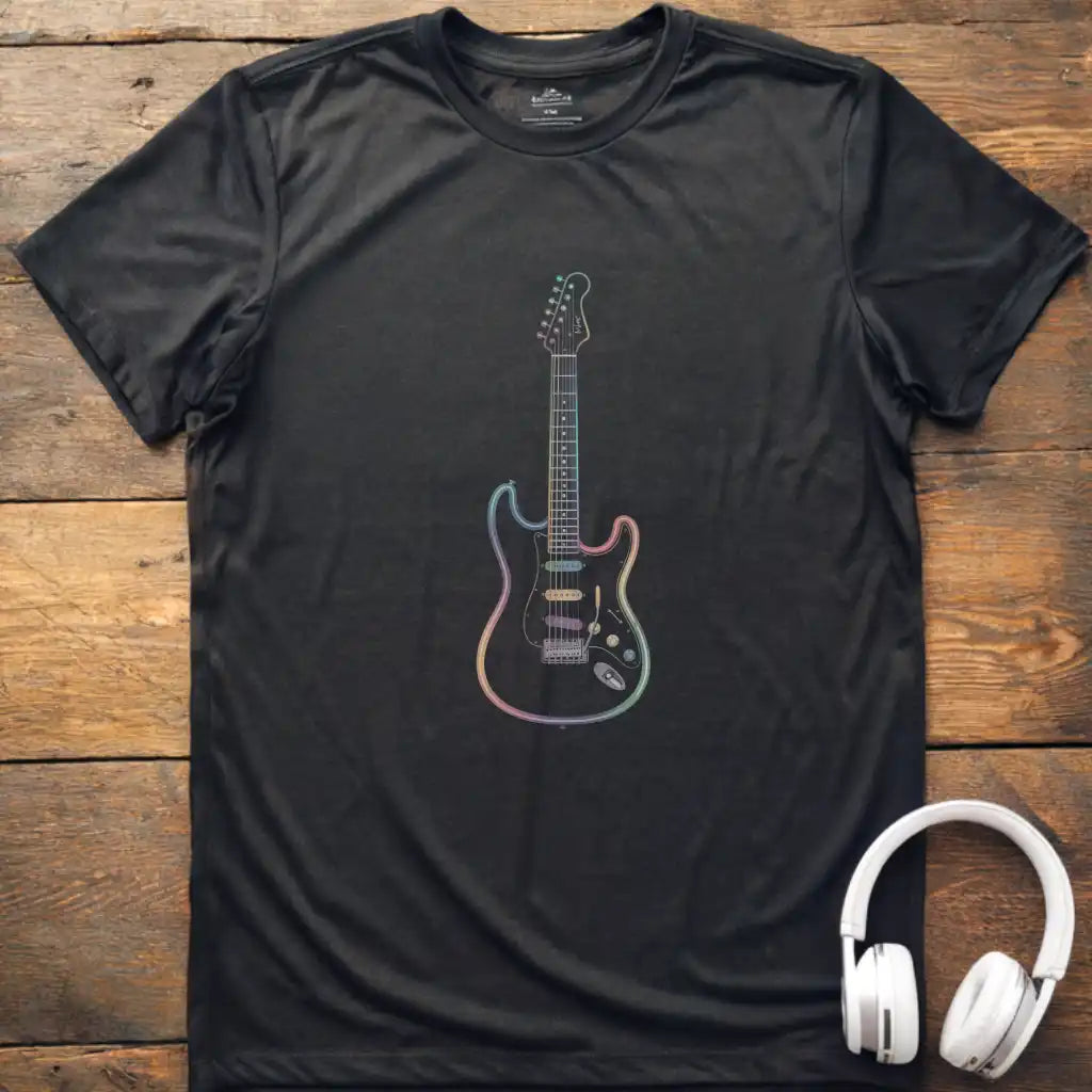 Neon Guitar T-Shirt