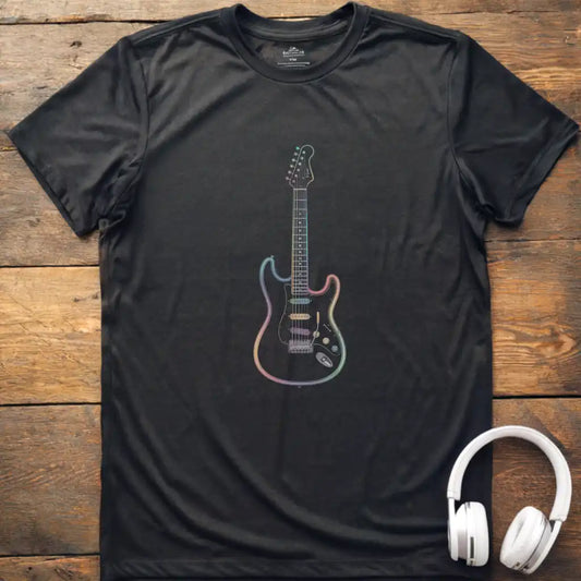 Neon Guitar T-Shirt