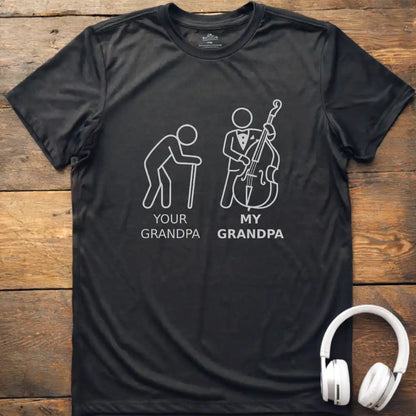 Grandpa Double Bass T-Shirt