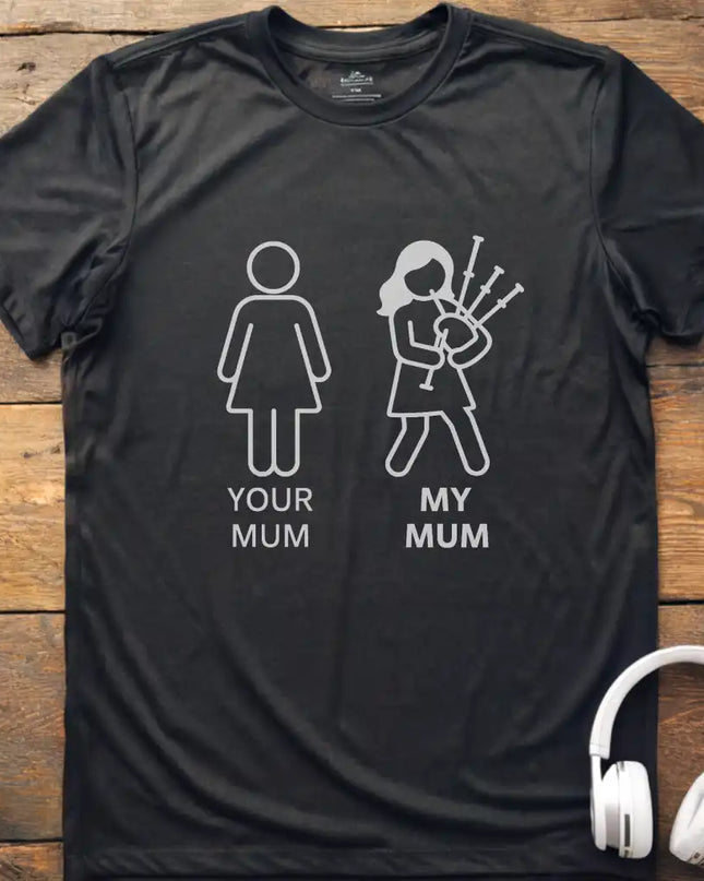 Mum Bagpipes T-Shirt