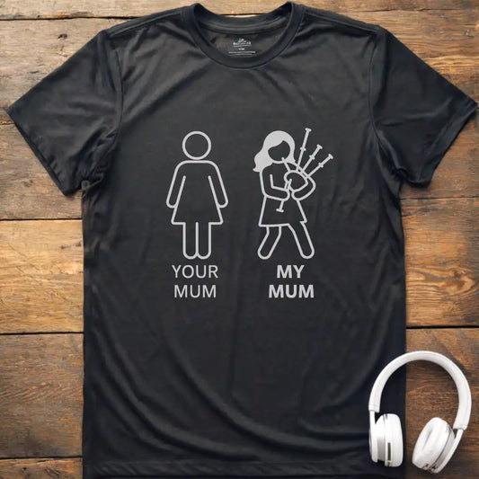 Mum Bagpipes T-Shirt
