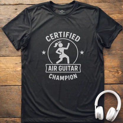Certified Air Guitar F T-Shirt