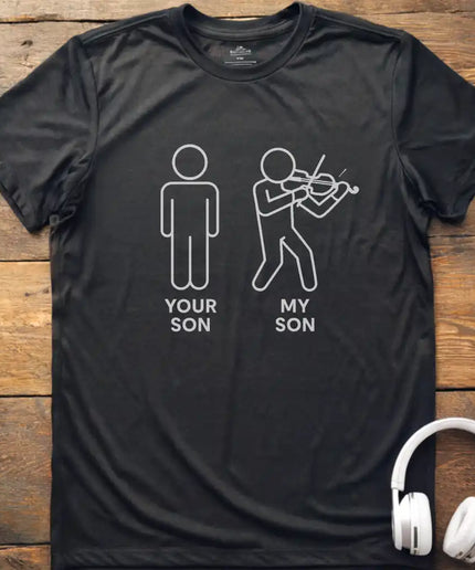 My Son Violin T-Shirt