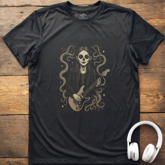 Spooky Guitar T-Shirt