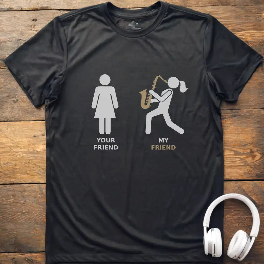 Friend F Sax T-Shirt