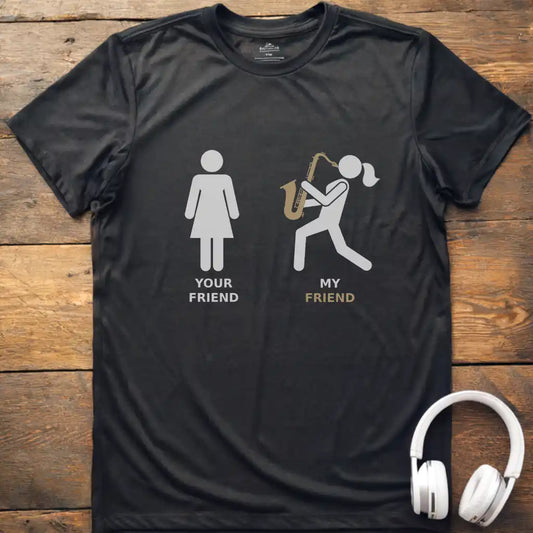 Friend F Sax T-Shirt