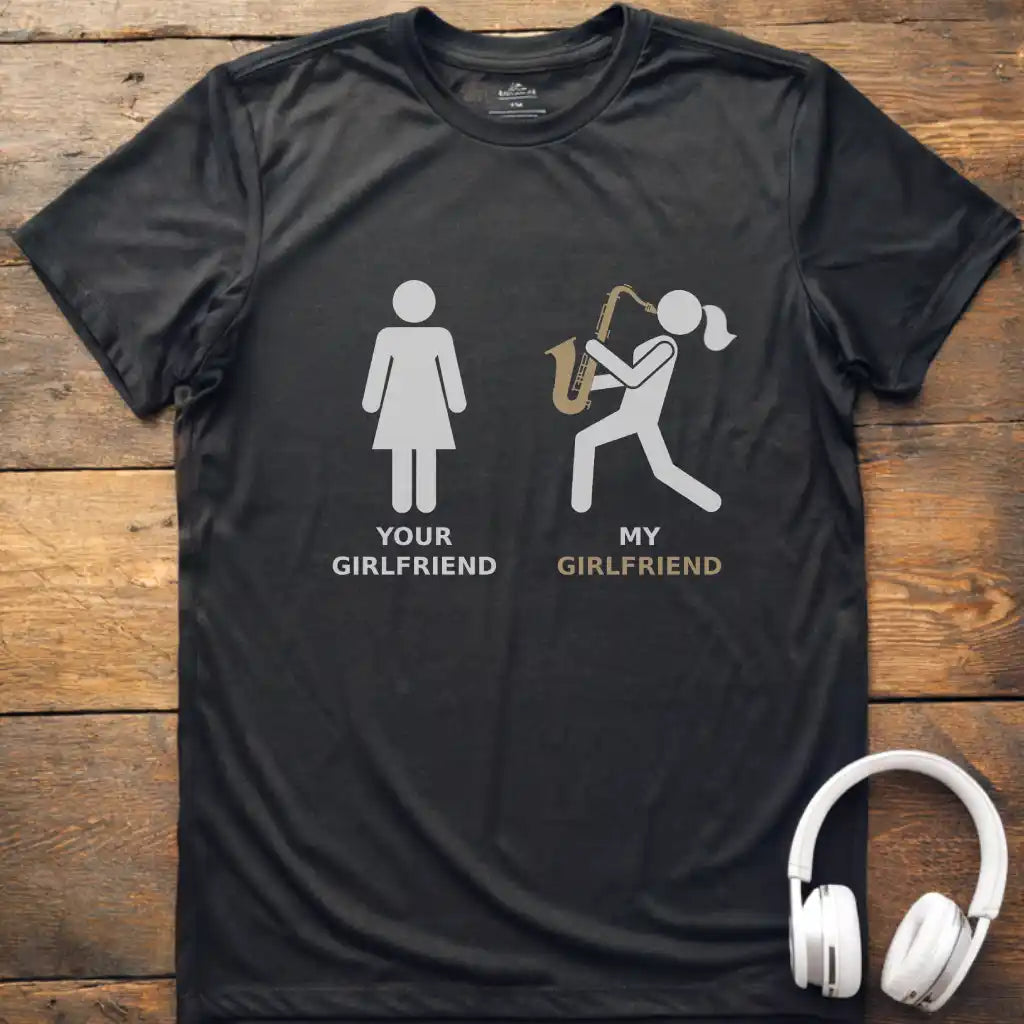 Girlfriend Sax T-Shirt