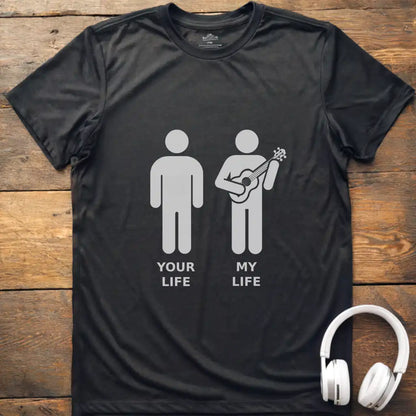Life Ukulele Male T-Shirt