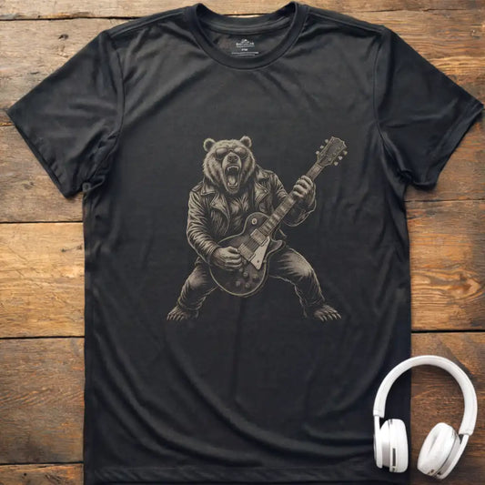 Bear Electric Guitar T-Shirt