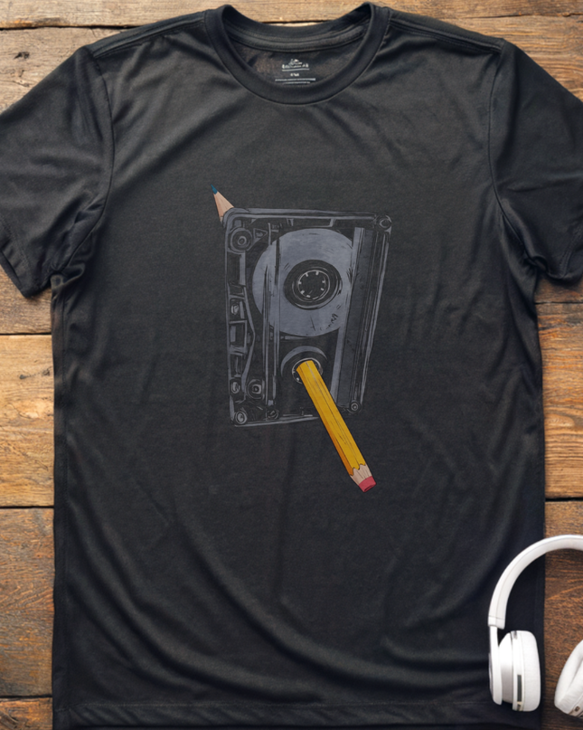 Kassettenstift-T-Shirt