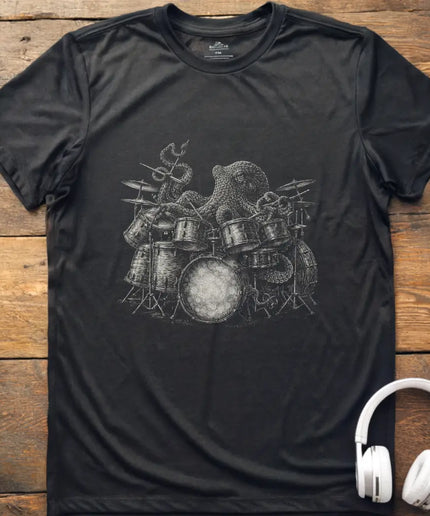 Octopus Drummer T-Shirt