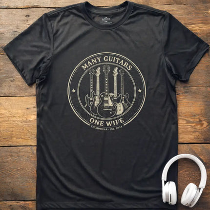 Many Guitars Collectors T-Shirt