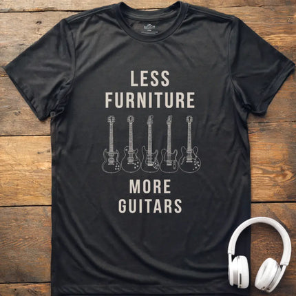 Less Furniture Guitars T-Shirt